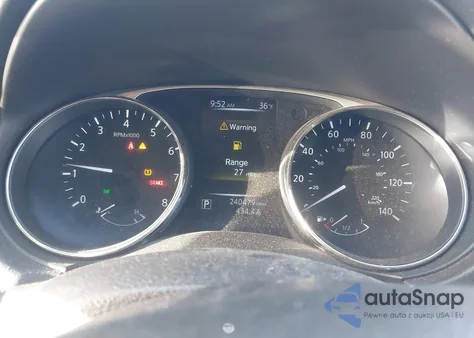 2016 Nissan Rogue Sv z USA, uszkodzony, nr VIN KNMAT2MV3GP593772